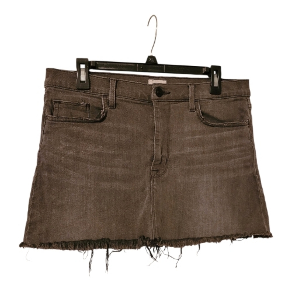 Hudson faded gray mini skirt size 8/29